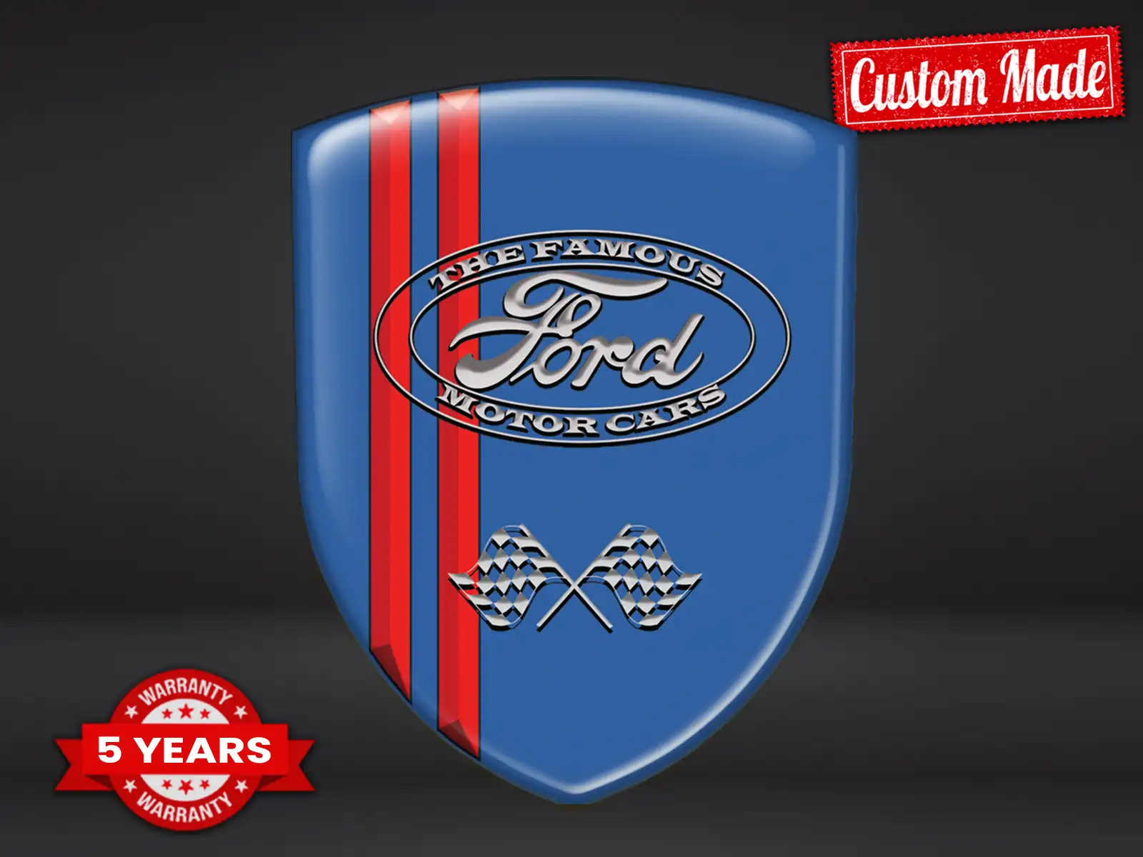 Ford Parachoques Hechos Tuning Carreras Resistente 